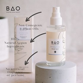 BAO Skincare | Brume de rose hydratante | 100 ml