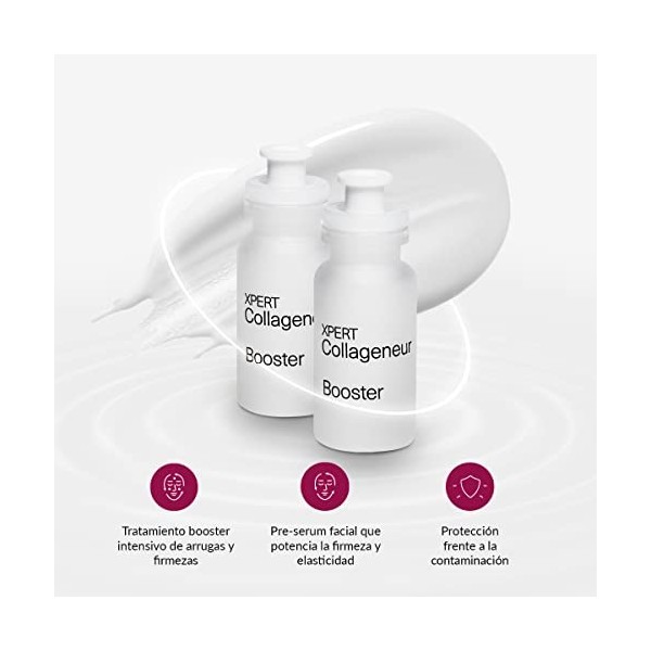 Singuladerm - Pré-sérum Booster Potentiateur - 2 Ampoules de 10 ml chacune - Effet Combleur de Rides Profondes - Traitement I