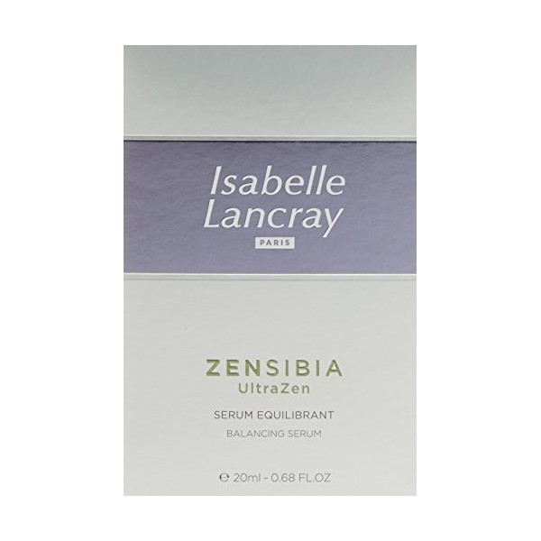 Isabelle Lancray sérum Zensibia UltraZen Equilibrant, sérum de crème pour la peau sensible de réparation 1 x 20 ml 