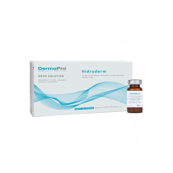 Needling, Mésothérapie... Hidroderm Meso Solution Anti-âge/Hydratation intense. 5x10ml .