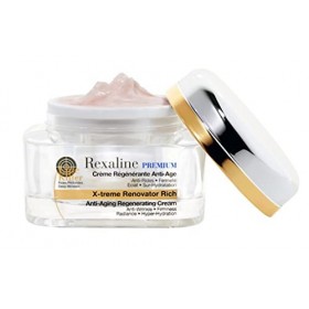Rexaline - X-treme Renovator Rich -Crème Régénérante Anti-Âge -Crème anti ride à lAcide Hyaluronique - Nourrissante, apaisan