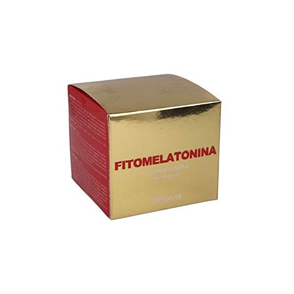 Fitomelatonina Crème Vitalité 50 ml - à lAcide Hyaluronique, Vitamine A - par Effegilab