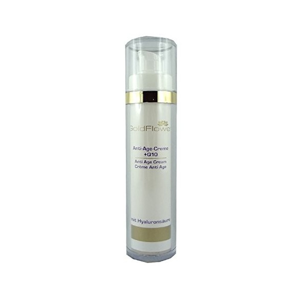 Goldflower Anti-Age-Serie Goldflower Crème anti-âge avec Q10 50 ml