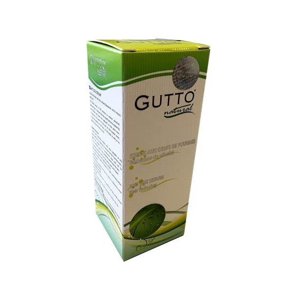 Gutto - Huile aux œufs de Fourmis - Après-Epilation - Empêche la Repousse des Poils - 2 Flacons de 50 ML