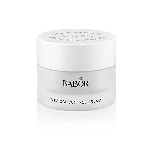 BABOR Classics Mimical Control Cream, Crème Légère pour Le Visage pour Peaux Sèches, Contre Les Rides DExpression et Les Mic