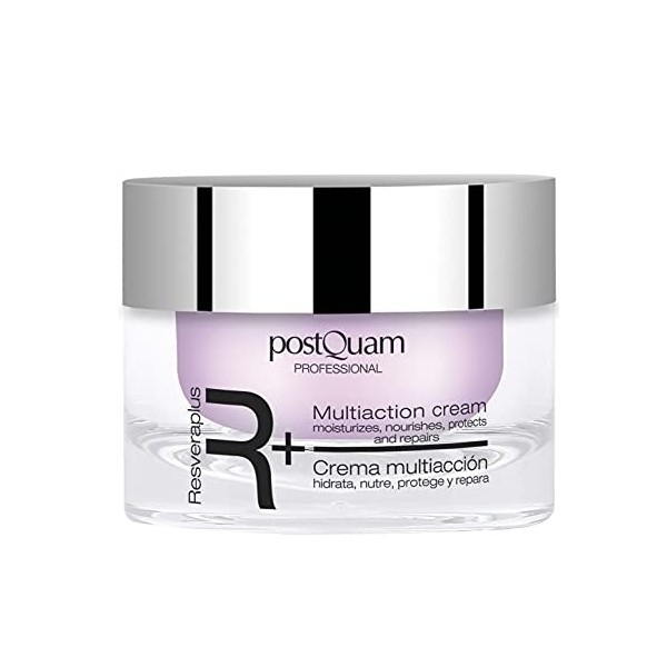 Postquam - Resveraplus | Kit Soin Visage Femme - Creme de Jour 50 ml + Serum Visage 30 ml + Contour des Yeux 15ml - Soins Vis