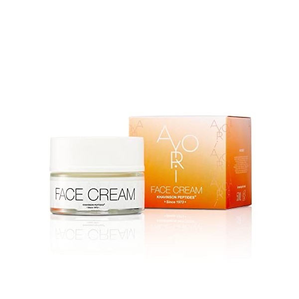 AYORI Crème Visage Hydratante aux Peptides, Anti-Rides, Crème Anti-âge aux 4 Peptides 50ml, Jour et Nuit, Liftante, avec EPIT