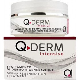 Q1 Q-Derm Intensive, Crème anti-rides pour femmes avec effet rafraîchissant et hydratant, Crème pour cicatrices, régénère et 