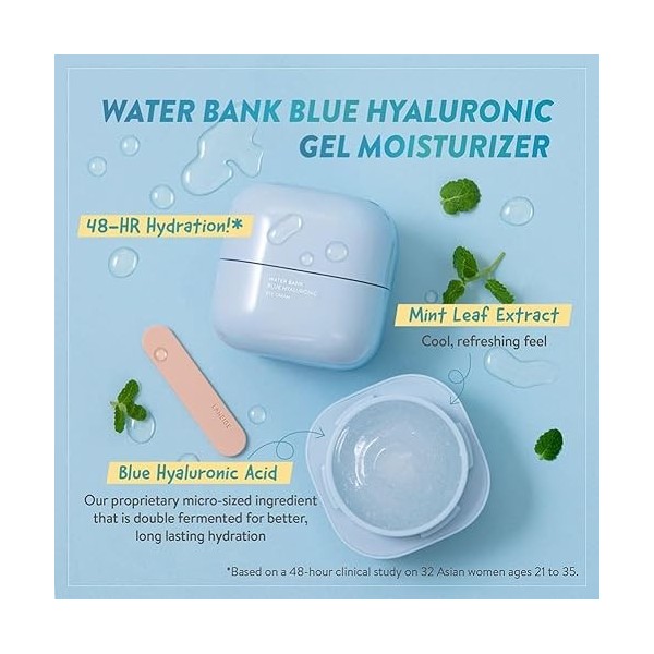 Laneige Water Bank Blue Hyaluronic Cream - Combination To Oily Skin For Unisex 1.6 oz Cream