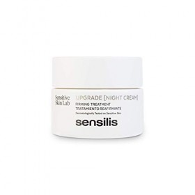 Sensilis Upgrade - Crème de Nuit Raffermissante, Régénérante et Anti-âge pour Peaux Sensibles - 50 ml