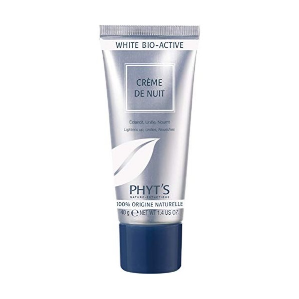 Phyts White Bio Active Crème de nuit éclaircissante tube de 40g