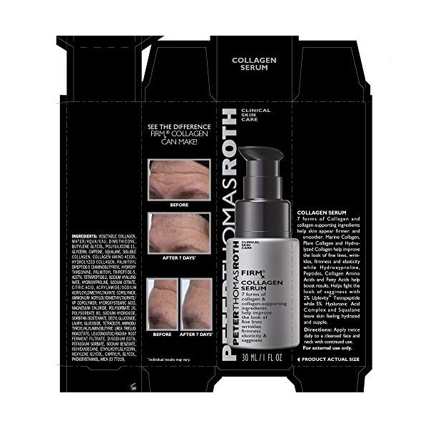 Peter Thomas Roth Sérum Collagène Firm X, 30ml