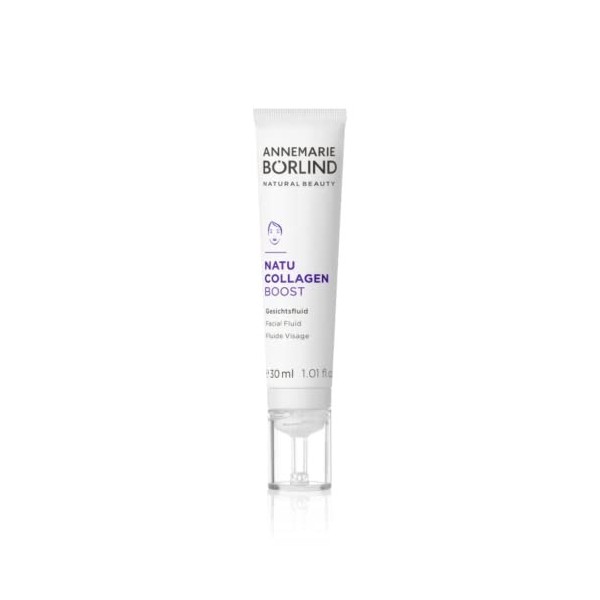 ANNEMARIE BÖRLIND Fluide Visage NATUCOLLAGEN 30ml - La tulipe noire hydrate et préserve la barrière cutanée naturelle. Tolé