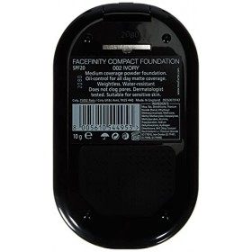 Max Factor Facefinity Compact Foundation, SPF 20, Number 002, Ivory, 10 g