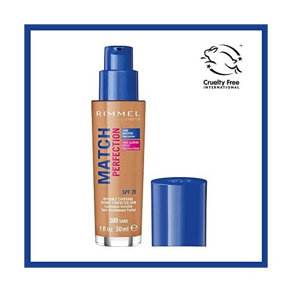 Rimmel London Match Perfection Foundation 300 Sable