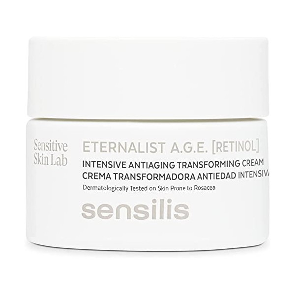 Sensilis - Eternalist A.G.E, Crème Intensive Anti-Âge, Hydratante et Réparatrice - 50 ml