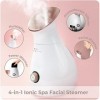 Vapeur faciale ionique STYLPRO 4-en-1, diffuseur daromathérapie, humidificateur, chauffe-serviettes