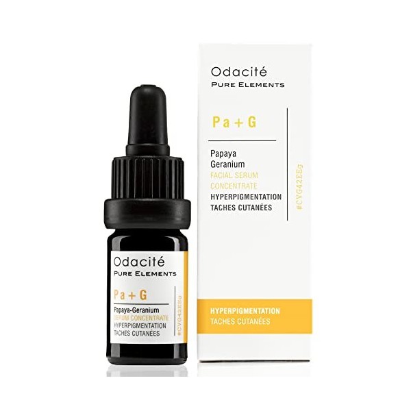 Odacit Pa+G : Hyperpigmentation Serum Concentrate - With Papaya & Geranium - 0.17 oz