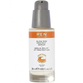 REN Clean Skincare - Radiance Glow & Protecht Serum 30 ML Noir