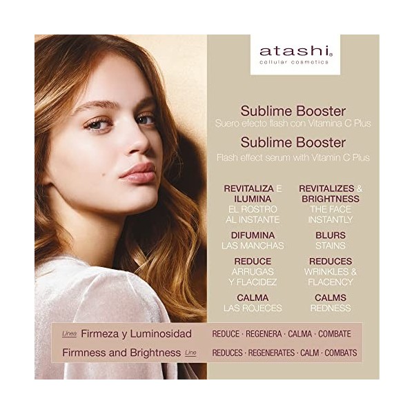 Atashi. Coffre de beauté instantané Ritual Firmness and Radiance. Sérum booster Perfection Sublime + pierre de jade Takimochi