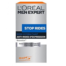 MEN EXPERT - Soin Stop Rides DExpression Flacon Pompe 50Ml - Lot De 3
