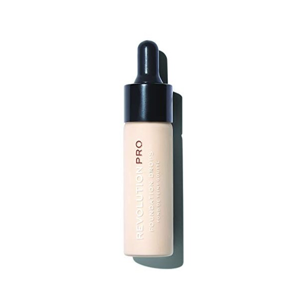 Revolution Pro, Foundation Drops, Fond de Teint, F4, 18ml