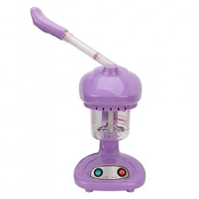 Machine à Vapeur par PulvéRisation de Brouillard, Machine à Vapeur pour le Visage Nettoyage en Profondeur Violet RéGlable Cha