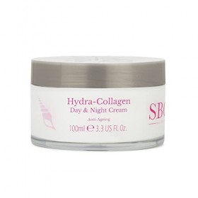 SBC Skincare - Crème visage au collagène marin - 100 ml - Aide à limiter les ridules - Idéale pour les peaux sèches ou abimée