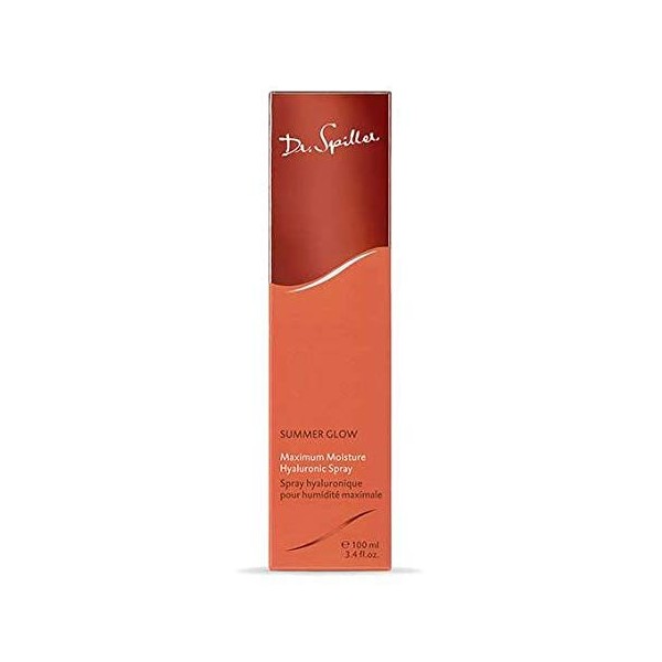 Dr. Spiller - Spray hyaluronique Summer Glow Maximum Moisture - Convient pour le visage et le corps - Rafraîchit et rafraîchi