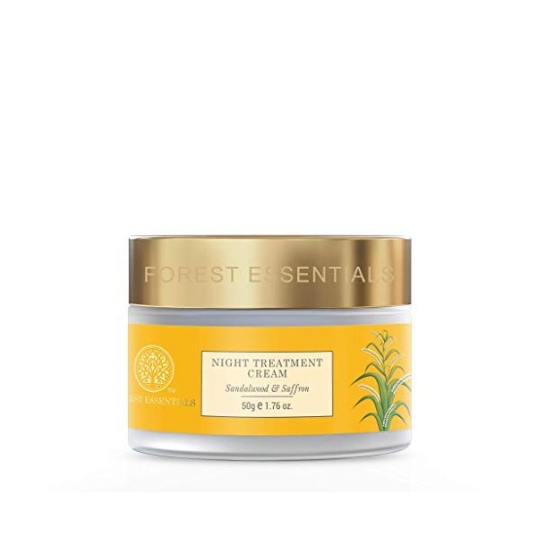 Forest Essentials Crème de nuit au bois de santal et safran, 50 g