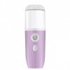 Mini Sauna Facial Visage Portable - Humidificateur Appareil Facial, Nano Ionique Visage Steamer, Vapeur Visage Sauna Facial V