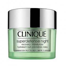 Clinique Superdefense Night Crema de Noche para Pieles Mixtas o Grasas - 50 ml