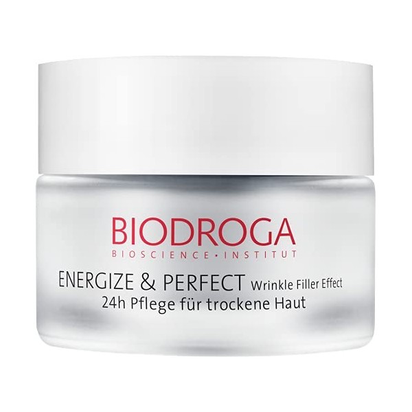 Biodroga Energize & Perfect 24-heures Soins pour peaux sèches 50ml