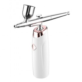 Healifty 1Pc Injecteur DOxygène Nano Facial Monsieur Nano Brouillard Pulvérisateur Crème Hydratante Pour Le Visage Abs Blanc