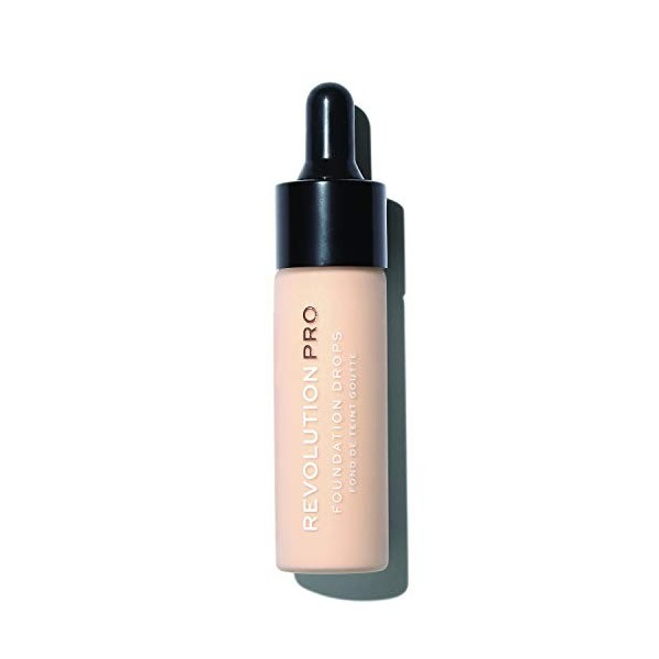 Revolution Pro, Foundation Drops, Fond de Teint, F2, 18ml