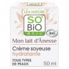 Crème Soyeuse Hydratante Mon Lait DAnesse Bio 50Ml - Lhydratation naturelle pour votre visage - SO BIO - Lot De 2