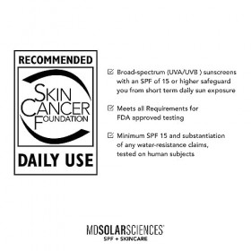 MDSolarSciences Gleam and Glow SPF 50 - Contains Skin Nourishing Ingredients - Restores, Plumps and Protects your Epidermis -