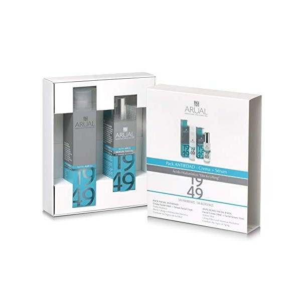 Arual, Pack Anti-Age Crème visage 50 ML + Sérum visage 35 ML