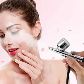 Spray Domestique Portable 18 × 18 × 10 Injection Deau Domestique O2 Soin du Visage Portable Spray Hydratant Aérographe Eu Pl