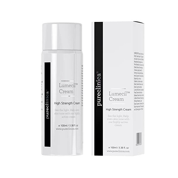 Lumecil Skin Lightening Cream 50ml x 3 bottles. From brown to white with the most effective and No.1 rated skin whitening sol