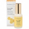 Farmacy Beauty Filling Good Hyaluronic Acid Serum for Face - Sérum facial anti-âge aux peptides de collagène végétaliens