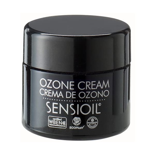 OZOLABS | CRÈME OZONISÉE | Crème pour le visage avec les bienfaits des huiles ozonisée biologiques | Anti-âge, hydratant, com