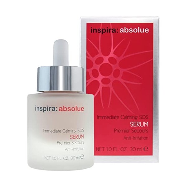 Inspira Sérum SOS apaisant immédiat 30 ml pour les peaux sensibles et abîmées