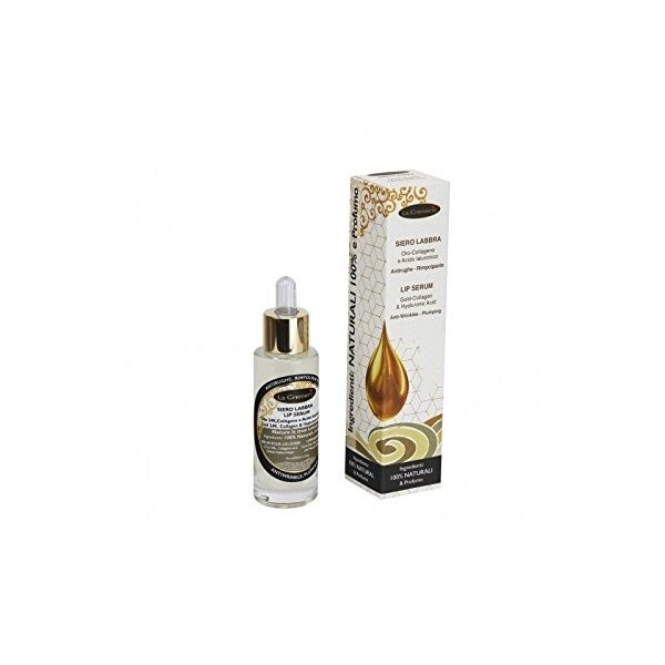 Sérum visage or 24 carats & acide jaluronique – La fermeture éclair – 50 ml