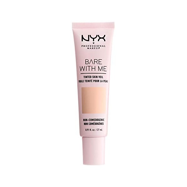 NYX Professional Makeup Crème Teintée Bare With Me, BB Crème, Extraits de Concombres et Aloe Vera Hydratants, Inspirée des So...