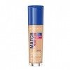 Rimmel London Match Perfection Foundation, SPF 20, 001 Fair Porcelain, 30 ml