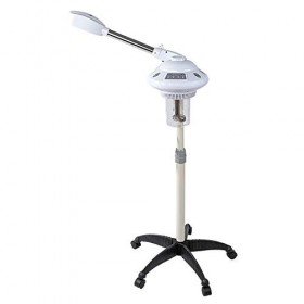 Humidificateur pour sauna facial | Nettoyeur de pores Vaporisateur facial Aroma Ozone 750 W 220 V Blanc Nano Spray