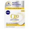 Crème de jour anti-ride Q10+ SPF30 50ml - Soin du visage pour une peau hydratée et protégée - Lot De 2