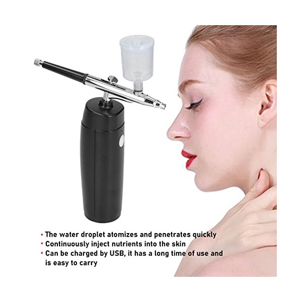 Machine Dinjection Doxygène Portable - Vapeur Faciale Hydrafaciale Multifonctionnelle Professionnelle Pour Lhydratation du