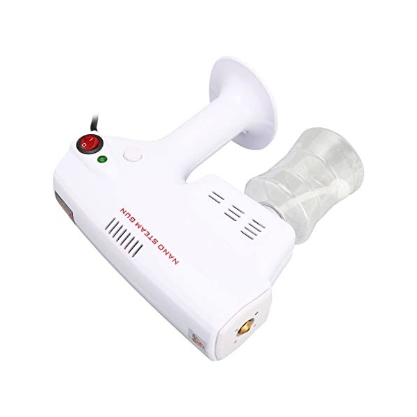 260ml Handheld Pulvérisateur Fogger Machine, Hair Steamer Nano Steam Machine, Hair Care Spa Humidifier, Nano Mixed Convient à